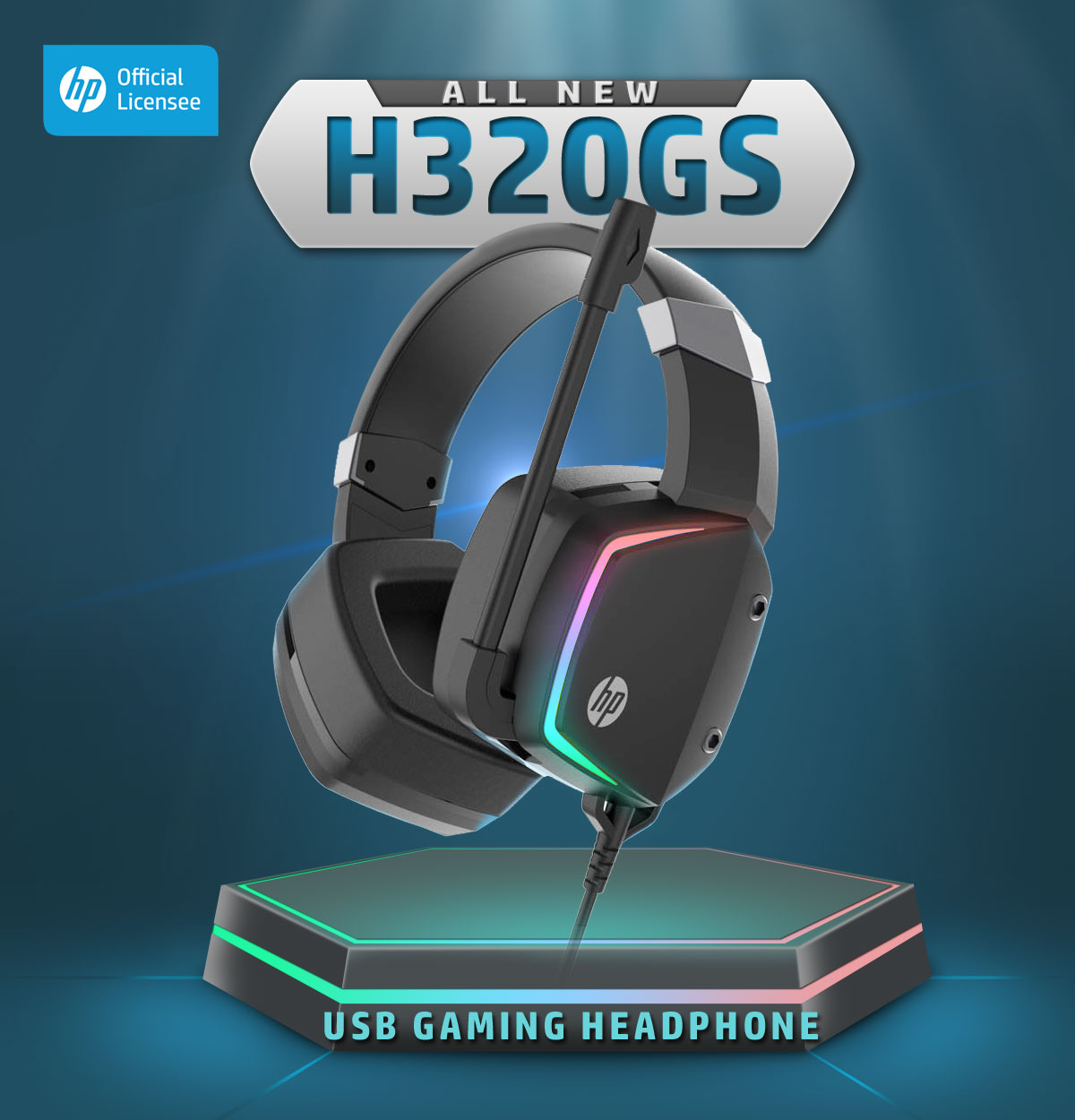 HP H320GS Gaming Headphone