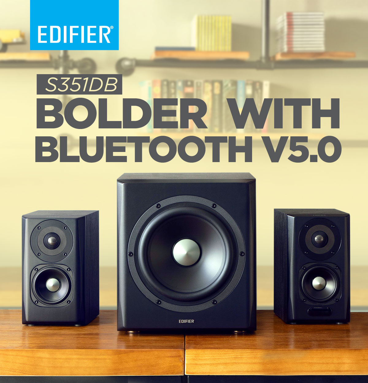 Edifier S351DB 2.1 Speaker